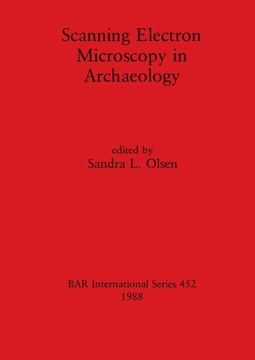 portada Scanning Electron Microscopy in Archaeology (en Inglés)