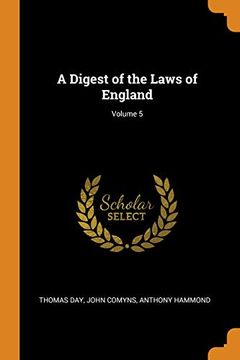 portada A Digest of the Laws of England; Volume 5 
