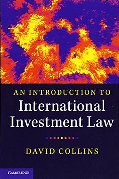 portada An Introduction to International Investment law (en Inglés)