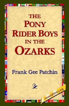 portada the pony rider boys in the ozarks (en Inglés)