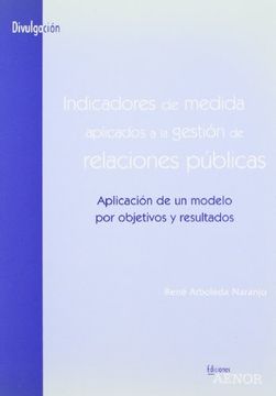 portada Indicadores de Medida Aplicados a la Gestión de Relaciones Públicas (in Spanish)