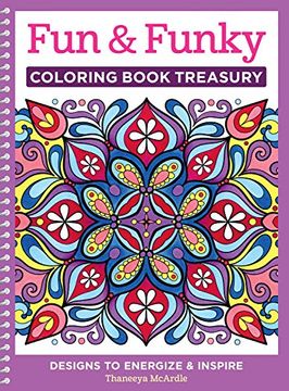 portada Fun & Funky Coloring Book Treasury