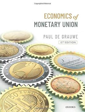 portada Economics of Monetary Union (en Inglés)