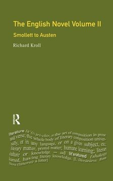 portada The English Novel, Vol II: Smollett to Austen (in English)