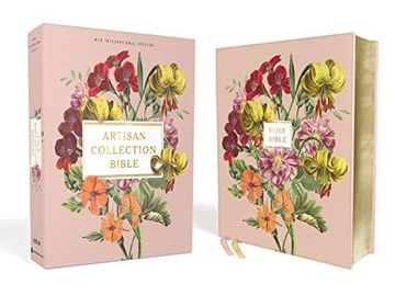 portada Holy Bible: New International Version, Artisan Collection Bible, Blush Floral, Leathersoft, red Letter Edition, Comfort Print (in English)