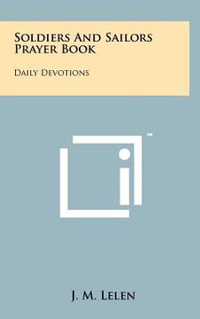 portada soldiers and sailors prayer book: daily devotions (en Inglés)