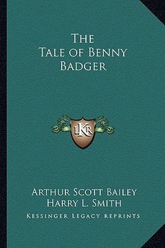 portada the tale of benny badger (en Inglés)