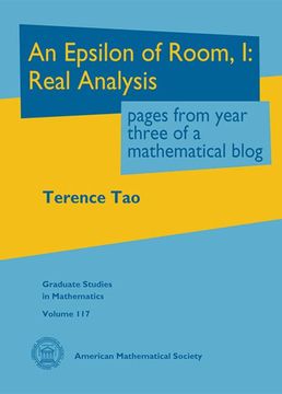 portada An Epsilon of Room, i: Real Analysis (Graduate Studies in Mathematics, 117) (en Inglés)