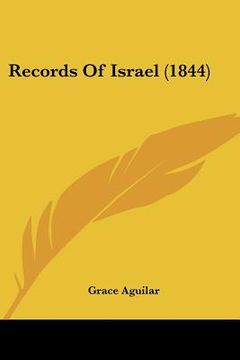 portada records of israel (1844) (in English)