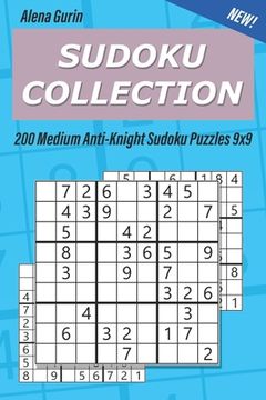 portada Sudoku Collection: 200 Medium Anti-Knight Sudoku Puzzles 9x9 (in English)
