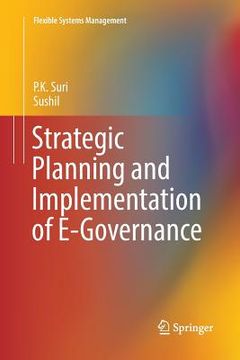 portada Strategic Planning and Implementation of E-Governance (en Inglés)