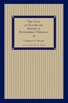 portada the unity of nature and history in pannenberg's theology