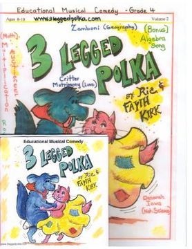 portada 3 legged polka (en Inglés)