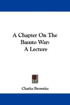 portada a chapter on the basuto war: a lecture (en Inglés)