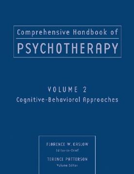 portada comprehensive handbook of psychotherapy, cognitive-behavioral approaches