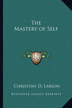 portada the mastery of self (en Inglés)
