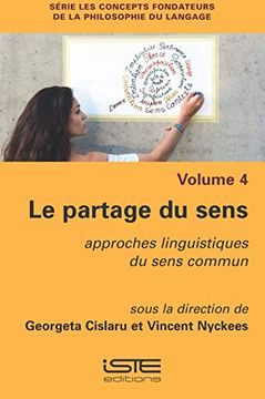 portada Partage des Sens, le (in French)