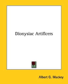 portada dionysiac artificers (en Inglés)