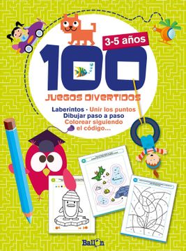 portada 100 Juegos Divertidos (3-5 Años) (in Spanish)