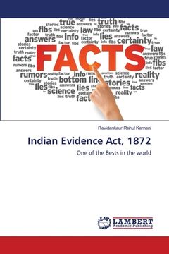 portada Indian Evidence Act, 1872 (in English)