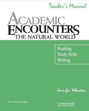portada academic encounters: the natural world (en Inglés)