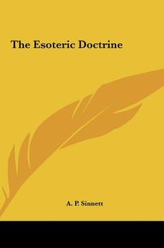 portada the esoteric doctrine the esoteric doctrine (in English)