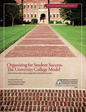 portada Organizing for Student Success: The University College Model (in English)