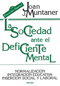 portada La Sociedad Ante el Deficinete Mental (in Spanish)