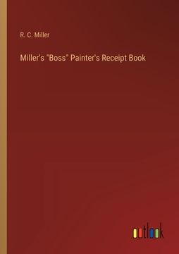 portada Miller's "Boss" Painter's Receipt Book (en Inglés)