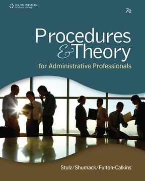 portada Procedures & Theory for Administrative Professionals (in English)