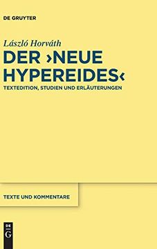 portada Der "Neue Hypereides" (en Alemán)