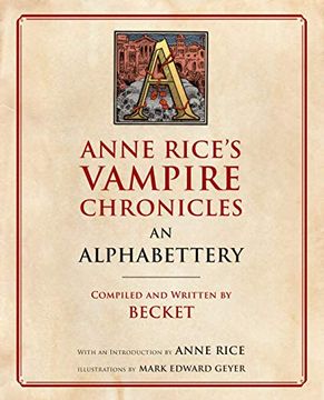 portada Anne Rice's Vampire Chronicles an Alphabettery (en Inglés)