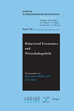 portada Behavioral Economics und Wirtschaftspolitik (en Alemán)