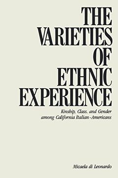 portada varieties of ethnic experience (en Inglés)