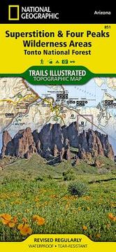 portada Superstition and Four Peaks Wilderness Areas Map [Tonto National Forest] (in English)