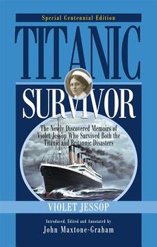 portada titanic survivor (in English)