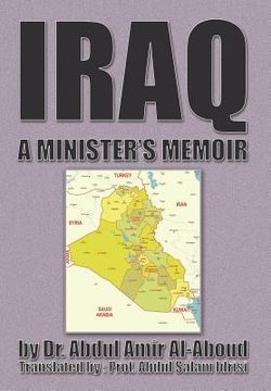 portada Iraq: A Minister's Memoir (in English)