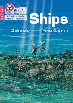 portada Ships: Phase 2 set 5 Blending Practice (Big cat Phonics for Little Wandle Letters and Sounds Revised – age 7+) (in English)
