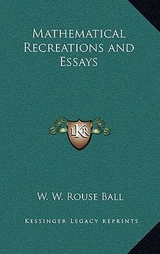 portada mathematical recreations and essays