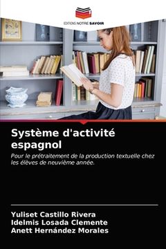 portada Système d'activité espagnol (en Francés)
