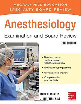 portada Anesthesiology Examination and Board Review 7 (in English)