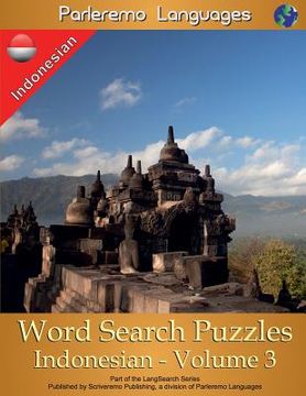 portada Parleremo Languages Word Search Puzzles Indonesian - Volume 3 (en Indonesio)