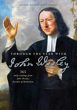 portada Through the Year With John Wesley: 365 Daily Readings From John Wesley (en Inglés)