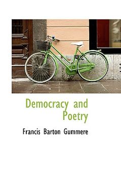 portada democracy and poetry (en Inglés)