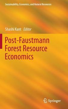portada post-faustmann forest resource economics (in English)