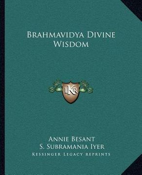 portada brahmavidya divine wisdom (in English)
