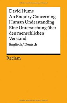 portada An Enquiry Concerning Human Understanding / Eine Untersuchung Über den Menschlichen Verstand: Englisch/Deutsch (Reclams Universal-Bibliothek)