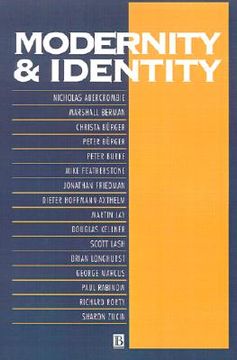 portada modernity and identity (en Inglés)