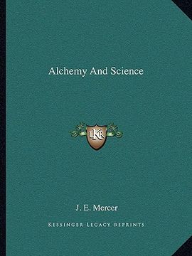 portada alchemy and science (en Inglés)