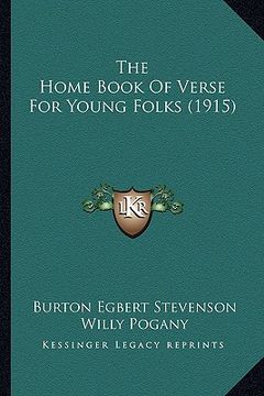 portada the home book of verse for young folks (1915) (in English)